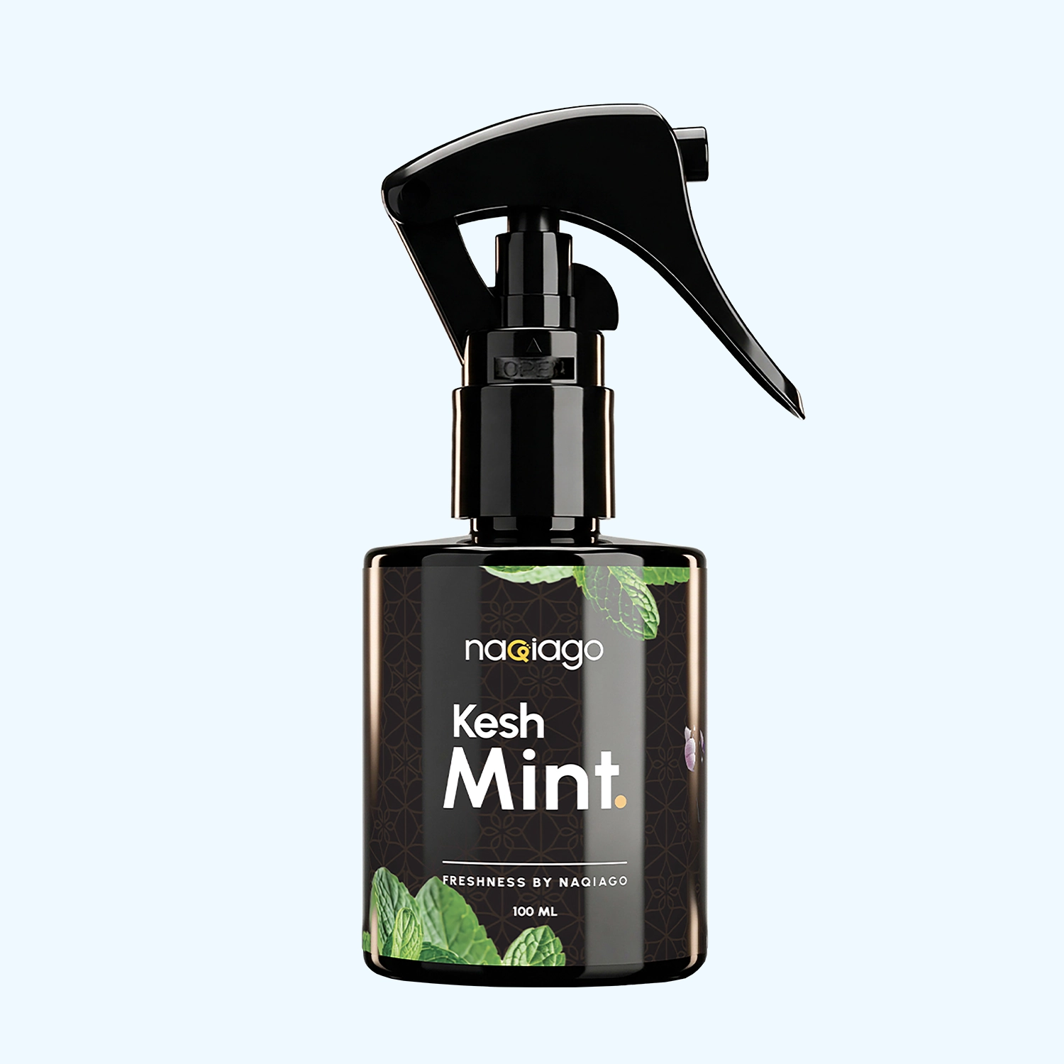Flacon parfum voiture Kech Mint – spray menthe fraîche pour habitacle